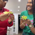 Tabitha Brown Instagram - Made my favorite raw tacos aka pecan lettuce wraps tonight and blew @rushhr87 mind🤯😂. Yall have to try this recipe, it’s giving VERY GOOD 😂❤️ What did yall have for dinner tonight? #vegan #foodie #plantbased #tabithabrown
