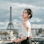 Victoria Song Instagram – 🩷💜
@louisvuitton @NicolasGhesquiere
 #LVFW24 #NicolasGhesquiere #LouisVuitton
