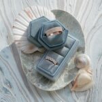 Chanel Iman Instagram – Partnered with @brilliantearth to design the custom wedding bands of our dreams 🤍 We designed Davon’s from scratch, and both our bands are engraved with our wedding date. 💍 #brilliantearthpartner
