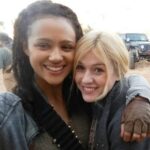 Katherine McNamara Instagram - Happiest of birthdays to the one and only @nathalieemmanuel (albeit very belated - damn Meta outages). My darling, you are more than a ray of light - you are the entire sun. Your beautiful spirit brings warmth to everyone you meet and your caring heart is cherished by all who know you. So grateful for you, my Group B sister! Here’s to many more adventures and memories! All my love! 🩵🩵