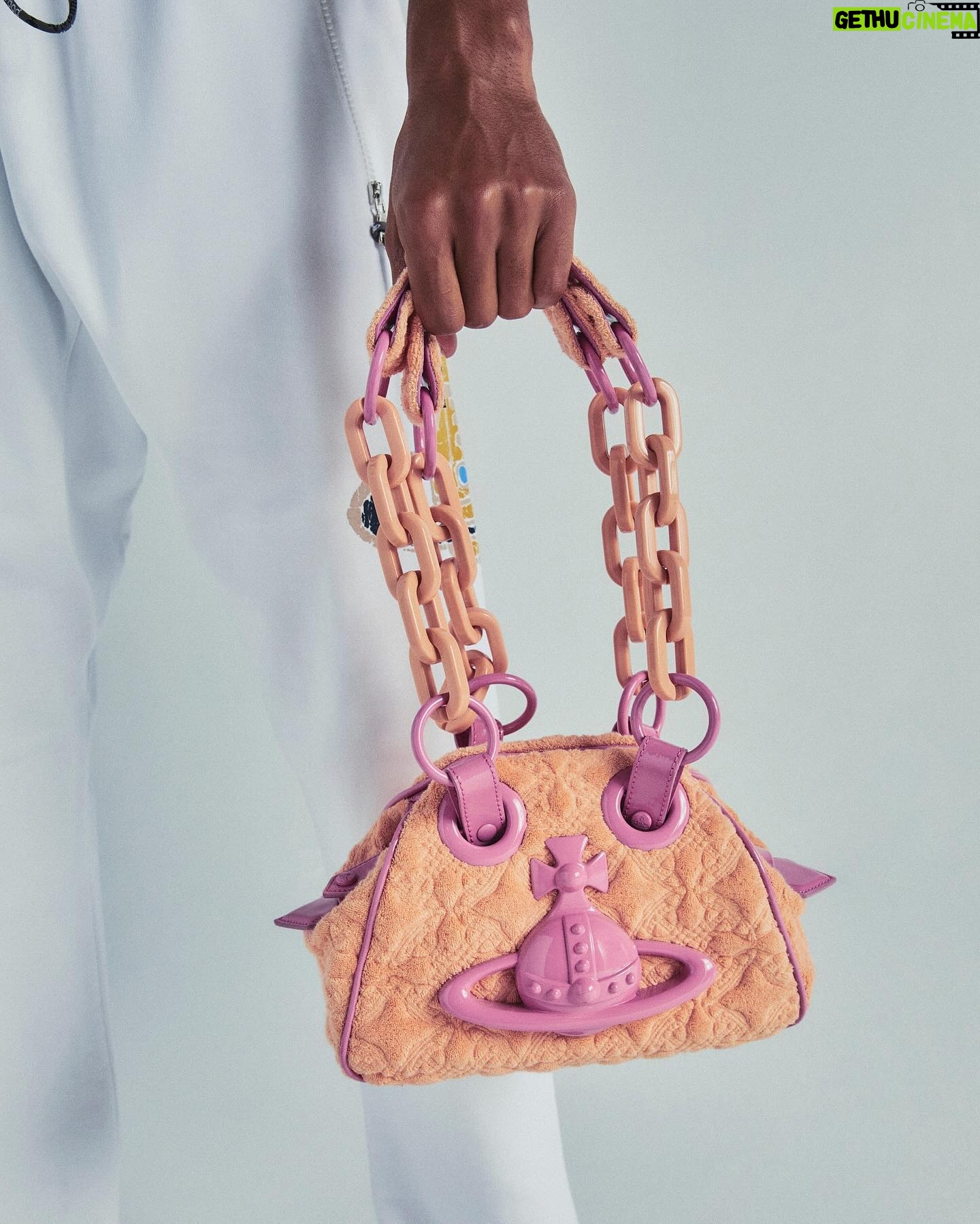 Vivienne Westwood Instagram - Our classic orb motif features across our selection of sportswear and designer bags this season – synonymous with Vivienne’s vision of taking tradition into the future.
#VWSS24