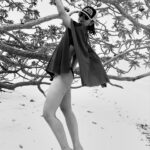Beauty Gonzalez Instagram - There is always something special about trees on the beach,
I always feel a sense of endurance and fortitude.
Standing strong against the odds, strength in adversity.
But mostly I really appreciate the shade they bring,
The dappling sunlight, the enchanting shadow play on the sand. 
Ladies and gentlemen,
Trees. 💚