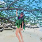 Beauty Gonzalez Instagram - There is always something special about trees on the beach,
I always feel a sense of endurance and fortitude.
Standing strong against the odds, strength in adversity.
But mostly I really appreciate the shade they bring,
The dappling sunlight, the enchanting shadow play on the sand. 
Ladies and gentlemen,
Trees. 💚