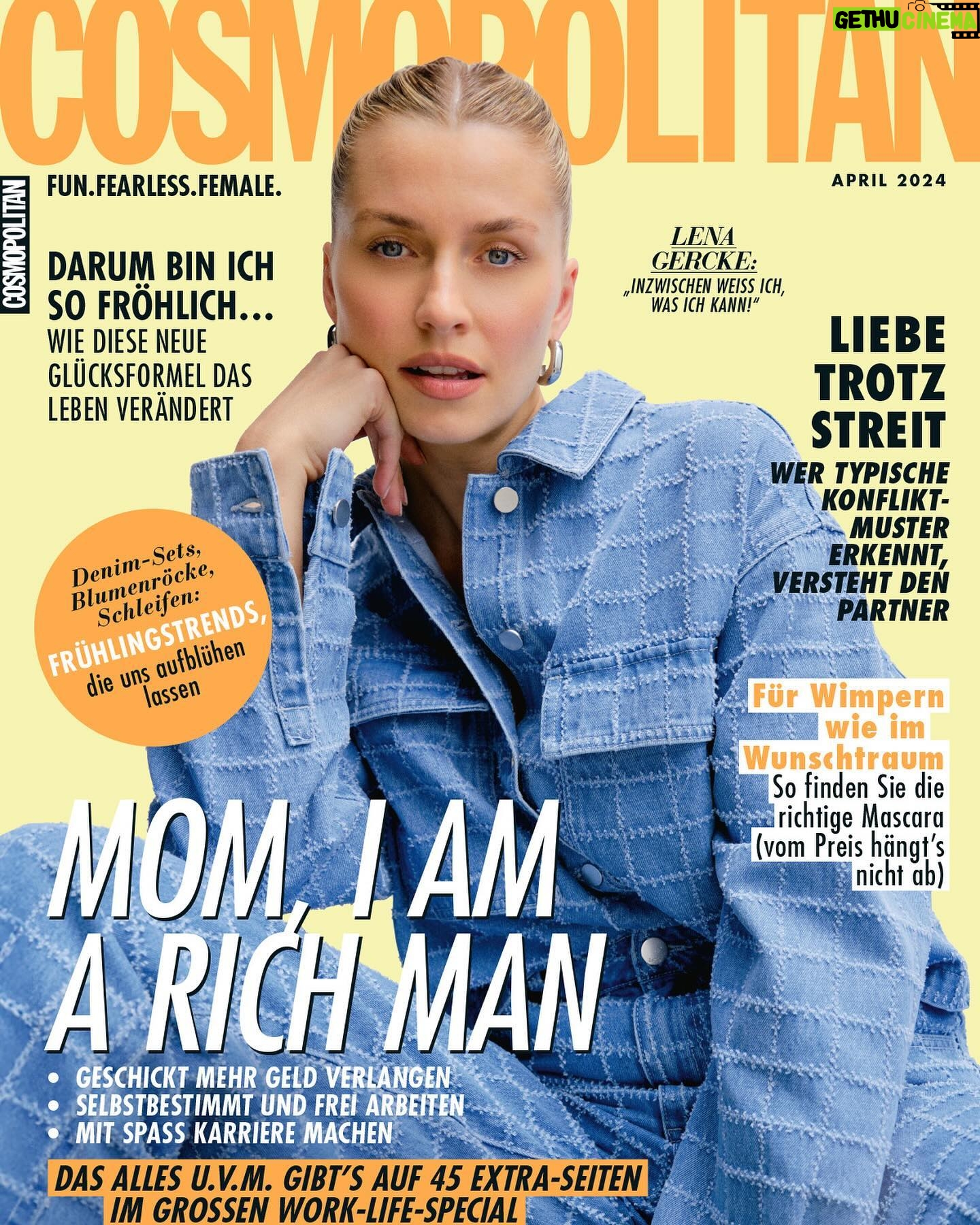 Lena Gercke Instagram - „Ich bin die CEO meines Lebens!“ – du auch? 🚀 Für alle, die ein Stück von der Motivation und dem Unternehmerinnengeist unseres Coverstars @lenagercke abhaben wollen, haben wir was: Die neue COSMO mit Lena im Interview über ihre Reise vom Topmodel zur erfolgreichen Unternehmerin und Mama. 🫶🏼 #lenagercke