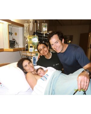 Karla Souza Instagram - After a marathon 33 hours of labor that stopped and started more times than a film production during Covid, we are overjoyed to announce the arrival of our beautiful daughter, Giulia! 🌸 Yes, you read that right – 33 hours. The plot twist? The doctor and the epidural didn’t make it in time! 🏃‍♂️💨

A huge shoutout to my incredible doctor, Shamsah, who has not only been a guardian angel for my vagina but also navigated me through three pregnancies with grace and care. You’re my shero! 🦸‍♀️

Massive love to my doula, @talithaj Talitha, the real MVP, who ensured our journey was filled with strength, courage, and the most awesome worship playlists. Without you, Talitha, we might still be in labor! 🎶🙌

Last but definitely not least, to my rock, my husband, who stood by my side for those endless 33 hours, providing unwavering support and holding my leg up – this time, with even more enthusiasm. Marshall look what God has gifted us! ‘Wonderful are your works’. 🙌🏽

We’re beyond grateful and bursting with love. Welcome to the world, Giulia! 🌍✨

#Giulia #NewArrival #LaborMarathon #EpiduralWho #DoulaMagic #HusbandOfTheYear #Psalm139

Translation in Spanish in comments below👇🏼