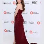 Sophia Bush Instagram – That joyful feeling when you learn that the #EltonJohnAIDSFoundation has raised over $600 million to help people since it launched. And now their Rocket Fund is fueling the mission to end AIDS for all. Incredible @ejaf 🫶🏼 #EJAFOscars

Thank you for the red carpet photos,  @gettyentertainment.