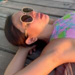 Beauty Gonzalez Instagram – From Dawn til Dusk, 
my happy place.
I’m not gonna move.🧡
