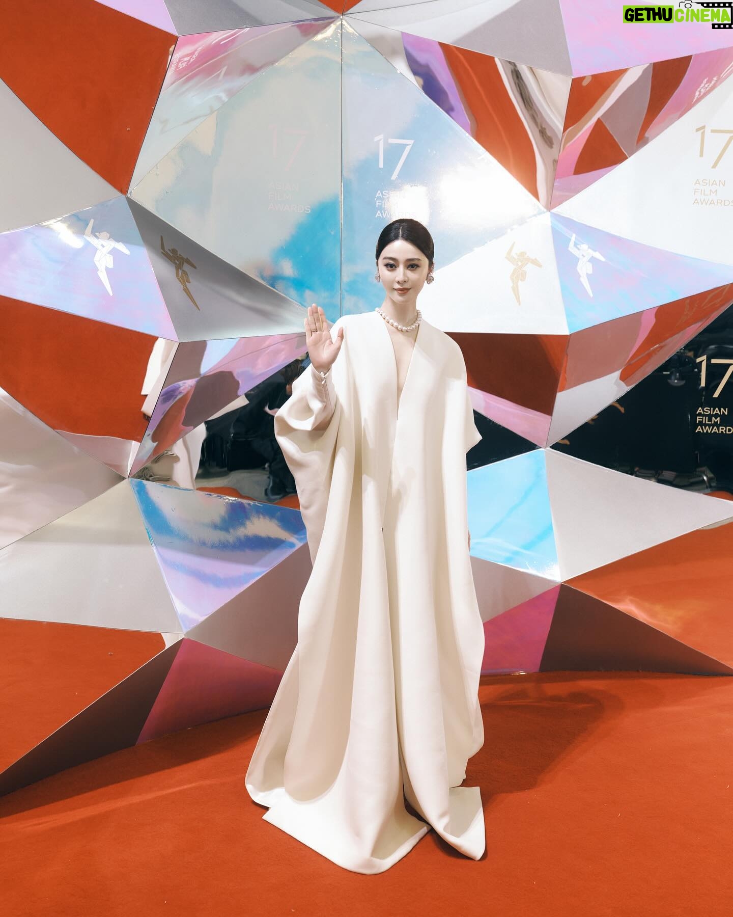 Fan Bingbing Instagram - A night to remember at the 17th Asian Film Awards in Hong Kong, celebrating the talent and passion of the film industry!