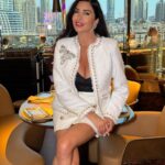 Lamitta Frangieh Instagram - Radiating elegance in every step by @trace.highfashion 
.
.
.
#elegance #march #dubai#lifestyle #ladyinwhite #luxury #womanstyle #stylish #class #chic