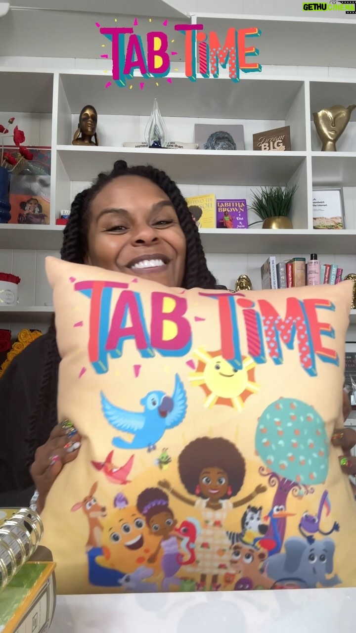Tabitha Brown Instagram - Yes we got merch for @officialtabtime 🎉🎉🎉. Check out TabTime.TV for all the fun things and updates!!! #tabithabrown #tabtime #children #kids #show