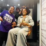 Tabitha Brown Instagram - Back on set with my golden girls @brandieonthebeat and @shaylinjoneshair ❤️ New show loading……. 🙌🏾OOHHH GOD I THANK YOU 🙌🏾 #tabithabrown #grateful