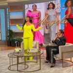 Angela Bassett Instagram - The Tam Fam know how to give a VERY warm welcome 💛. Welcome back to the show, @im.angelabassett! Don’t miss her on today’s show! 💛