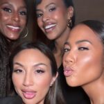 Jeannie Mai Instagram - ahhhh one of my favorite nights out in LA🙃There’s nothing I love more than seeing a woman light up a room with her charisma and her complexion ✨ Congrats @sabrinaelba on @sable.labs (mama savin lives w/ that Okra face serummmm)‼️