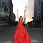Macarena Achaga Instagram – el día de todos mis sueños @juanpazurita @theacademy ♥️