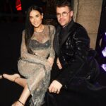 Demi Moore Instagram - Shimmered and shimmied the night away ✨💃🏻 Congrats to @dolcegabbana on the opening of ‘Dal Cuore Alla Mani’ at the @palazzorealemilano!