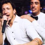 Nicolás Vázquez Instagram – Feliz cumple hermano mío. Acá levantamos una copa por vos y te agradezco que sigas espalda con espalda y corazón con corazón conmigo. Me hace bien. Cada paso que doy te lo dedico con todo mi alma. Te amo! Siempre juntos San! 🤍♾️
