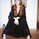 Danielle Panabaker Instagram - Just call me Morticia.🕷️