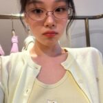 BIBI Instagram - 🦊💛 #maisonkitsune #babyfox #베이비폭스 @maisonkitsune