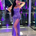 Lamitta Frangieh Instagram - Romantic Night dressed by @FashionNova 💜
- genesis sequin maxi dress
- Alissa heeled scandal 
.
.
.
#fashionnovaembassador #longdresses #fashionnovacurve #fashionnovadress #fashionnovababe #usa #fashionnovashoes #dubai#lamittafrangieh