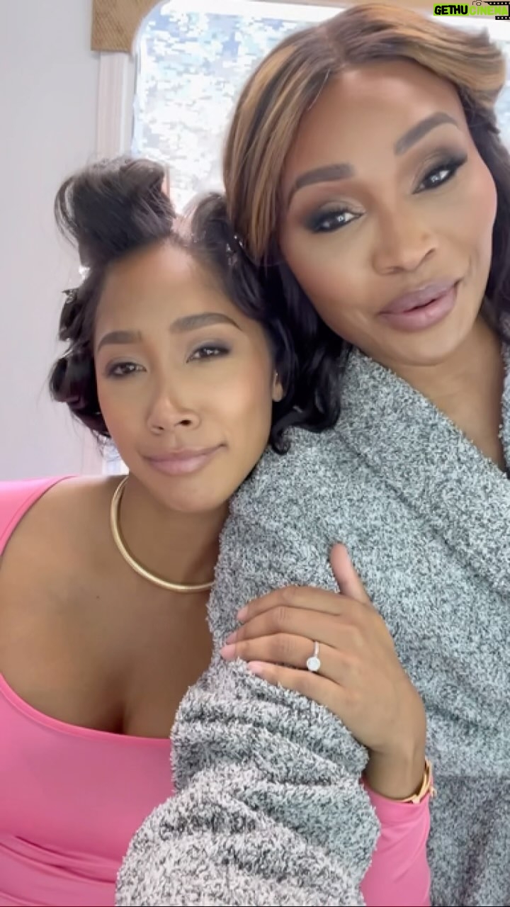 Cynthia Bailey Instagram - and it’s a wrap!!!!🎬
this one was a big one for me, my first BIG lead along with the beautiful, hilarious & very talented @aprylsjones!
omg! she blew me away!
thank you for showing up, showing out & holding me down.
we made a movie together yall!
can’t wait to share more.
stay tuned.💐
#whocheatingwho
@swirlfilmsig
@betplus