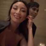 Jeannie Mai Instagram - ahhhh one of my favorite nights out in LA🙃There’s nothing I love more than seeing a woman light up a room with her charisma and her complexion ✨ Congrats @sabrinaelba on @sable.labs (mama savin lives w/ that Okra face serummmm)‼️