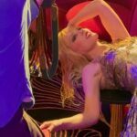 Kylie Minogue Instagram - Billb💜ard @ my Vegas home away from home 🪩

Photographer: @austinhargrave
Styling: @frank_strachan
Hair: @bobrecine
MU: @jameskaliardos
Location: @voltairelv
