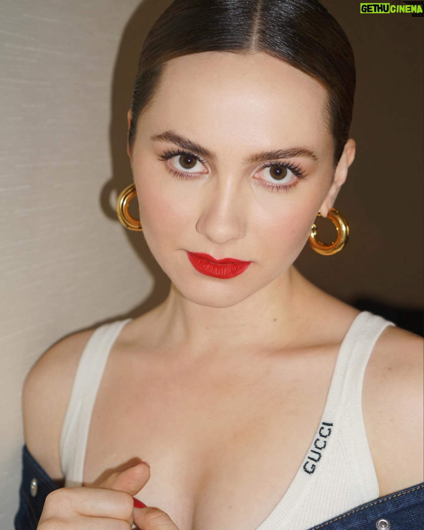 Maude Apatow Instagram - The most beautiful show ❤️ thank you for your kindness @gucci @sabatods 🥹