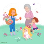 Vanessa Incontrada Instagram - Spero abbiate una giornata piena d'amore! Buona Pasqua! 😊🕊️🌈
#lestoriedineva #pasqua

Illustrazione: Alice De Marco
@alidemarco_art