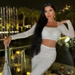 Lamitta Frangieh Instagram - A glimpse of a perfect night in @atlantistheroyal  wearing @tres.chic.atelier ✨
.
.
.
#atlantisroyal #dubai#dresstoimpress #ladolcevita #nightout #lamittafrangieh