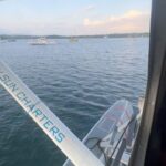 Beauty Gonzalez Instagram – Our first Seaplane flight felt a bit like walking on water, 
It also felt a bit like cheating, 
like skipping a very very long line. 💙
By-Passing the 6 hour land trip plus the 2 hour Boat trip from Puerto Princesa to The Balabac Islands , 
it was not Un similar to teleportation 💜
Landing amidst yachts and boats minutes away from remote beautiful islands was thrilling and surreal.

It won’t be our last 🧡