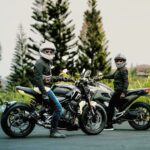 Jennylyn Mercado Instagram – It’s you and me… against the road😹🤍🥰 
#riders #triumphmotorcycles #triumph #hondamotorcycles 
📸 : @esguej