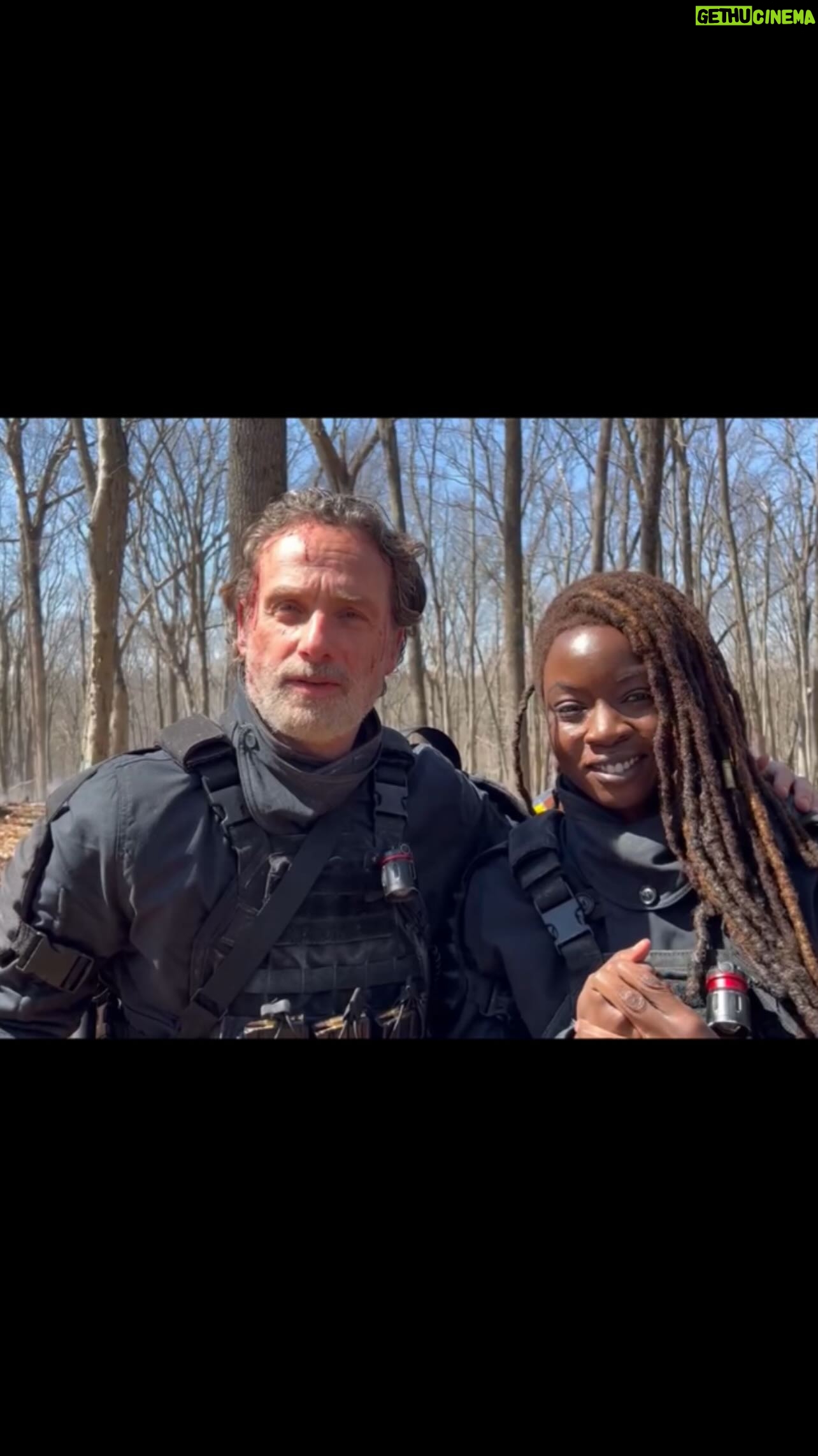 Danai Gurira Instagram - @scottmgimple, in honor of your upcoming birthday we wanted to share our gift with you…again. #TheOnesWhoLive