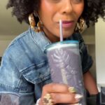 Tabitha Brown Instagram - Afternoon Smoothie TSA:  Wait til the end for the message… if it’s for you…. Baby go get your peace and stop worrying about what them people gonna think!! Love you ❤️✌🏾 #tabithabrown #spreadlove #smoothie