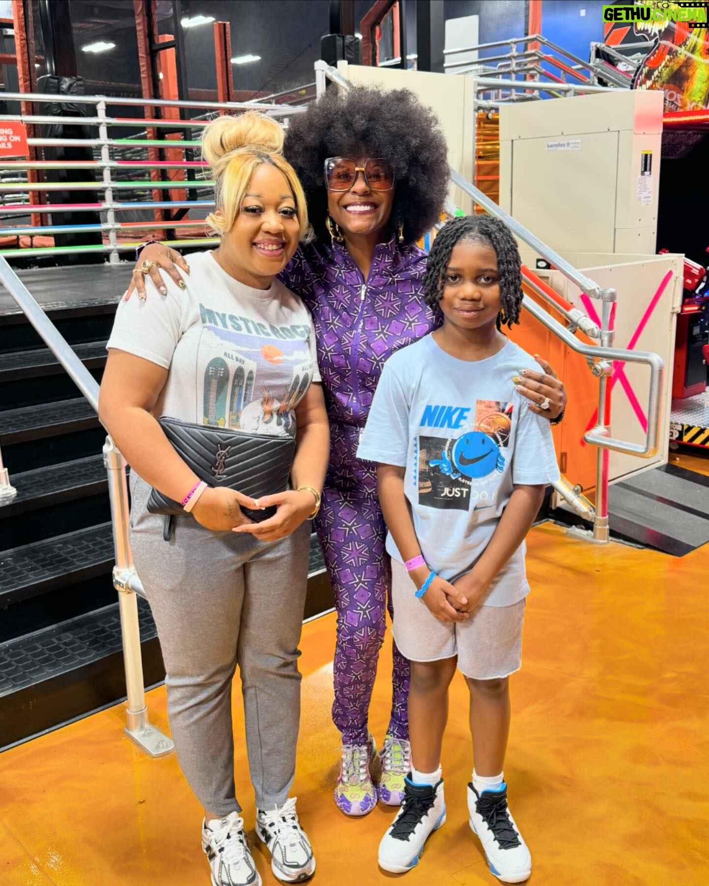 Tabitha Brown Instagram - Another great day with my family!! Love y’all so much❤️ #RuffinLove #northCarolina #tabithabrown
My tracksuit is @shopsassyjones