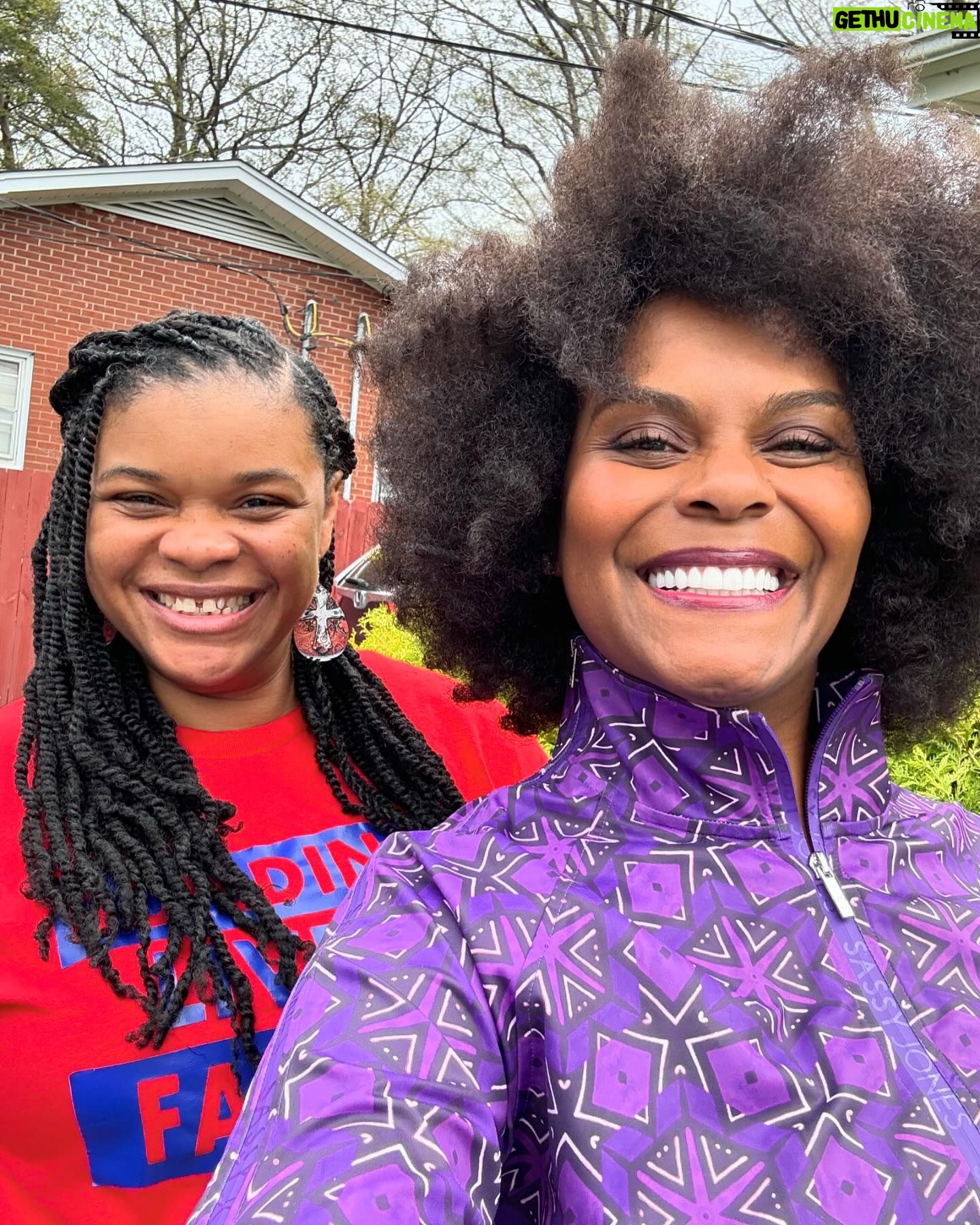 Tabitha Brown Instagram - Another great day with my family!! Love y’all so much❤️ #RuffinLove #northCarolina #tabithabrown
My tracksuit is @shopsassyjones