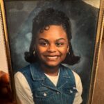 Tabitha Brown Instagram - Donna in the 90’s with a 3 pc combo!!! Pin curls, scrunch and flips 💁🏾‍♀️ Oh the joys of 10th grade ❤️ #tabithabrown #memories