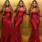 Cynthia Bailey Instagram - “the more i simplify my life, the more i have time to actually enjoy it.”👑

dress: @jovanifashions 
makeup: @_ooohhoney 
hair & wig by: @ginaeverett

2024 celebrity brand ambassador 
@habitatla