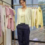BIBI Instagram - 🦊💛 #maisonkitsune #babyfox #베이비폭스 @maisonkitsune