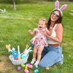 Chanel West Coast Instagram – Turns out mommy makes a better Easter Bunny lol Happy Easter from our family to yours! 🤗🐣💕🐰💐 Fave 1-5?