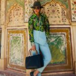 Beauty Gonzalez Instagram – Holding The Fort 💛
In this desert stronghold of Amer Fort,
Fighting Form is best served Cold. 💚