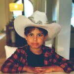 Jessie James Decker Instagram - Happy 6th birthday to my sunshine Forresty☀️ the day you were born on that snowy day in Colorado you truly lit up our lives super star⭐️ always entertaining us and keeping us on our toes with your wild child spirit! I can’t wait to watch you rock this world one day 🤘🎧🎸 we love you baby☀️🤘⭐️💙