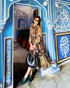 Beauty Gonzalez Instagram - In Jaipur , it’s not hard to feel like a Princess for a day, 
A Maharani even. 👑
The Grandeur and the opulence is intoxicating.
Inside the Palaces and Forts, imagination runs wild.
The game of thrones re lived. 💛
