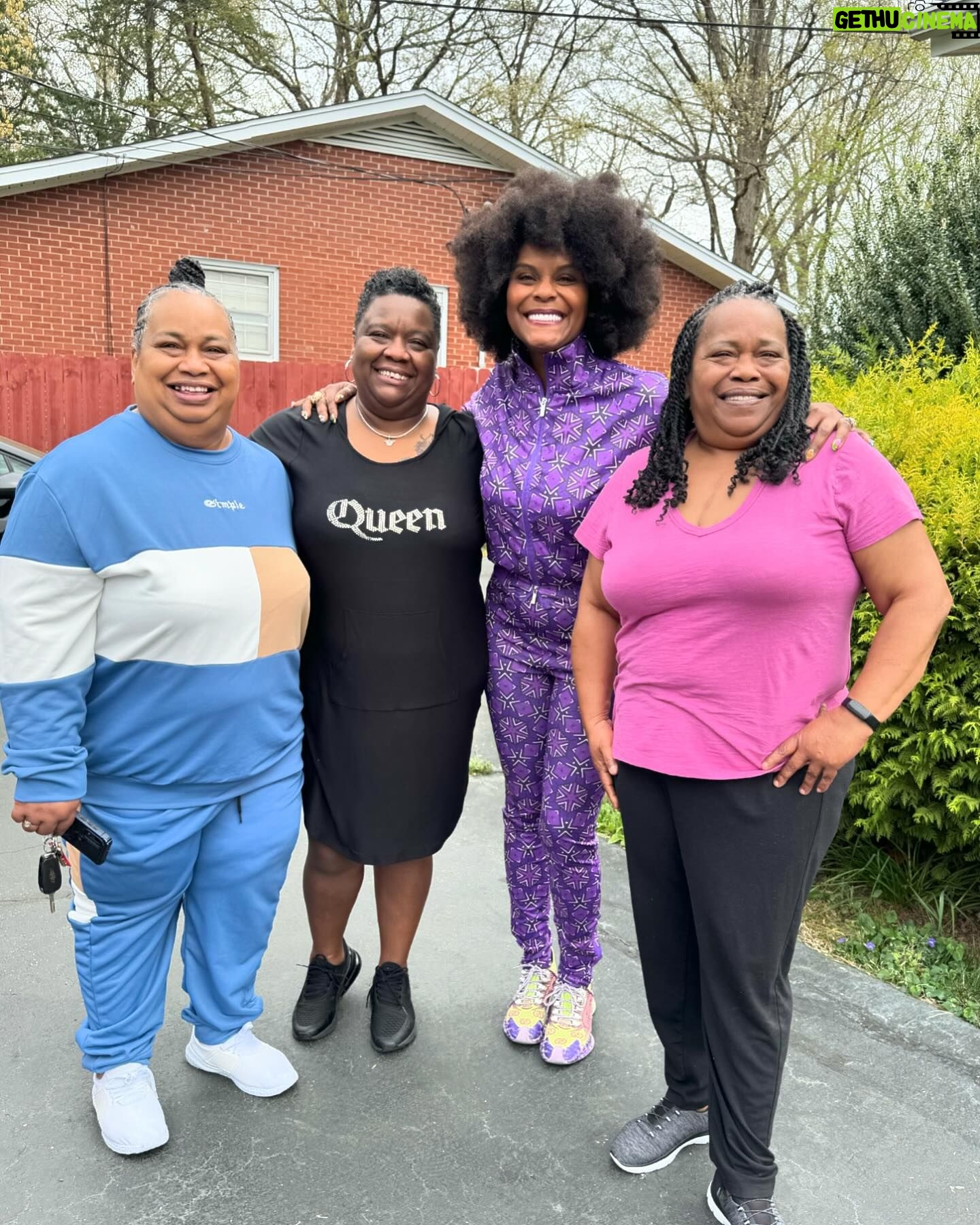 Tabitha Brown Instagram - Another great day with my family!! Love y’all so much❤️ #RuffinLove #northCarolina #tabithabrown
My tracksuit is @shopsassyjones