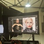 Caro Daur Instagram - favorite shot 🖤… some behind the scenes