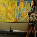 Beauty Gonzalez Instagram - A day at the National Gallery of Modern Art in Delhi 💚🤍🧡