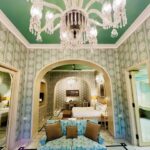 Beauty Gonzalez Instagram – Pink in the Pink City💜
Olivia absolutely loving our new digs in Jaipur.
The very opulent and chic @therajmahalpalace 
Sleeping at the same bed Queen Elizabeth 2 slept in in 1961 is kinda surreal and fun 😁