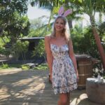 Sarah Michelle Gellar Instagram – Hoppy Easter from paradise 🐰