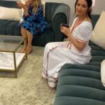 Camilla Luddington Instagram - When the 3 of us do press together…