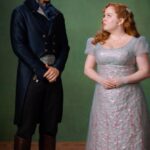 Nicola Coughlan Instagram - It would seem apparent Miss Featherington has yet to forgive Mr. Bridgerton for what he has said...