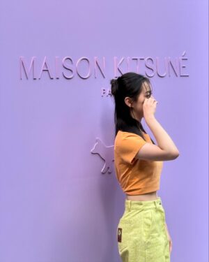 Park Ji-hu Instagram - #maisonkitsune #babyfox #베이비폭스
@maisonkitsune 🦊🦊🦊